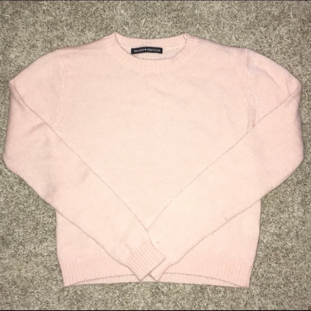 Brandy Melville pink sweater